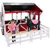 Breyer Horses Freedom Series | Summer Springs Country Stable | Statuetta di cavallo | 22,9 cm L x 17,8 cm H | Modello #B-FS-10252