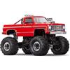 s-idee TRAXXAS TRX-4MT Chevy K10 Rosso 4x4 1/18 Monster Truck RTR Brushed, con batteria e caricatore USB