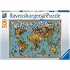 Ravensburger - Puzzle Mondo di Farfalle, 500 Pezzi, Idea regalo, per Lei o Lui, Puzzle Adulti