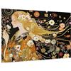 Zyupwjyy Puzzle 3000 Pezzi Fiore Puzzle Adulti Gustav Klimt Pattern Design con Confezione Regalo,Fai da te Puzzles di Legno Giochi Casual Gioco di Abilità per Tutta la Famiglia,Home Room Decor 81x122 cm -1797Y