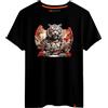Magmatic - Maglietta Creatura Fantastica per Uomo Unisex, Collezione Ecarlate T Shirt Nera Premium 100% Cotone, Regalo yōkai Giapponese, Regalo di Natale Uomo Fan della Cultura Giapponese