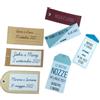 GioCandles 15 Cartellini Tag Bigliettini Tema Viaggio Personalizzati | Con Nomi e Data, Disegno a Scelta, Per Bomboniere o Segnaposto, Cerimonie, Matrimonio, Nozze, Eventi a Tema