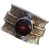 Kanika Jewelry Trove 925 Sterling Silver Garnet Cut Handmade Ring Bands for Women & Girl