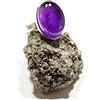 Zarrella Gioielli Anello Donna Argento 925 con Ametista: Gemma Preziosa - Regalo Raffinato per Donna - Simbolo di Potere Interiore, Intuizione - Gioiello Artigianale con Pietra Naturale - Anello con Pietra Viola