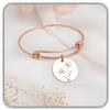 Generic Regalo per la migliore amica - Braccialetto di fiori di nascita - Bouquet combinato Braccialetto di fiori personalizzato - Braccialetto di fiori di nascita Regalo per lei