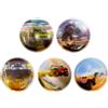 Ergobag set di 5 Kletties Monstertrucks
