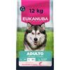 EUKANUBA Cibo secco per Cani con salmone e orzo per razze di taglia grande - Alimento secco premium per Cani adulti, 12 kg