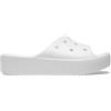 Crocs Classic Platform Slide 208180-100, Womens slides, white, 36/37 EU