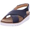 Mephisto Sandali Blu Plantare Estraibile Donna Mobils Tally Silk 38