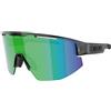 Bliz Matrix Occhiali da sole unisex (confezione da 1), Nero, cristallo, 33 mm
