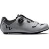 Northwave Storm Carbon 2 - Scarpe da Ciclismo da Uomo, Argento, 42 EU