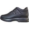 Hogan Uomo Interactive Allacciata HXM00N00010KLAB999 Nero in Pelle (Numeric_39)