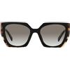 Prada Occhiali da Sole PR15WS 3890A7 Nero/Grigio Sfumato Unisex 54/19/140