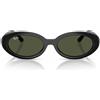 Ray-Ban Occhiali da Sole RB2223 901/31 Nero/Verde Donna 54/19/145