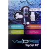 Vydra KIT TOP SET CO2 IMPIANTO ANIDRIDE CARBONICA COMPLETO USA E GETTA BOMBOLA 500g INTEGRATORE ACQUARIO AQUARIUM FRESHWATER CO2