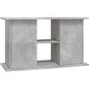vidaXL Supporto per Acquario in Cemento Grigio 101x41x58 cm in Legno ingegnerizzato