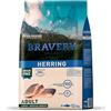 Bravery Crocchette Aringa Herring Cane Adulto Taglia Medium/Large 12 kg - MONOPROTEICO,IPOALLERGENICO, 100% Naturale, 100% CRUDELITY Free