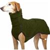 Earnmore Autunno E Inverno Caldo Levriero Labrador Cane Da Pastore Vestiti Per Cani Di Grandi Dimensioni Camicia A Collo Alto Maglione In Pile Elasticizzato Maglione Per Cani Gilet Giacca Per Animali