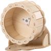 Toddmomy Ruota da Corsa per Criceti in Legno a Forma di Girasole, 2 Pezzi