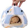 Generico Cuccia Per Criceti - A Cupola Caldo E Semi Chiuso,Amaca Da Appendere Calda Per Piccoli Animali - Per Furetti Topi Casa Camera Da Gabbia Per Animali Domestici