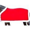 Generico Coperta natalizia in pile per cavalli, coperta di Babbo Natale con finta pelliccia, coperta invernale per cavallo Horses rosso