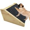 Wuvfojca Rampa Per Cani In Legno 30x15x25cm Rampa Per Cani Antiscivolo Rampas Per Animali Domestici Portatile Regolabile In Altezza Con Superficie Antiscivolo Per Auto Da Viaggio Furgone