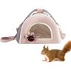 Generic 3 trasportini per animali domestici, borse da viaggio leggere e pieghevoli per animali domestici, trasportino per cani e gatti di piccola taglia da 6,8 kg, comoda gabbia da viaggio per animali