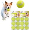 BoT by BlueRoad BoT - Palline da tennis per cani, 12 x 5 cm, adatte per la macchina automatica Ifetch, extra resistenti per cani di piccola e media taglia