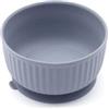 Kotomoda Piccolo Animale Domestico Antiscivolo in Silicone che si Abbevera, Ciotola di Cibo per Cani e Gatti (Grigio Scuro)