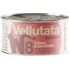 Generico Natural Code Umido Gatto Adult gusto TONNO E SALMONE, Numero 08, alimento completo in VELLUTATA per gatti adulti di tutte le taglie, altamente digeribile | 12 scatolette da 85 grammi l'una.
