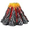 ETOPARS Acquario Volcano Ornament Kit, Pietra a Bolle d'Aria, Kit Ornamenti vulcanici Air Stone Gorgogliatore, Air Stone Gorgogliatore