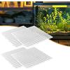 Generic Copertura per acquario - Cappe per acquario - 4 pannelli a griglia copertura per acquario 30 x 30 cm PC copertura per acquario | piastra filtrante per acquario, terrazza , coperchio per