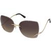 Guess GU00269 32F | Occhiali da Sole Graduati o Non Graduati | Prova Online | Metallo | Quadrati | Oro | Adrialenti