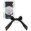 Invisibobble Wrapstar Snake it Off elastico capelli I Elastico con nastro nero I Accessorio per capelli chic I Elastico a spirale con nastro I FORTE TENUTA