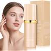 AUYAO Fondotinta Liquido 4in1, Stick Multiuso, Fondotinta Idratante Trucco Copertura SPF50, Cambia Per Tutti i Tipi di Pelle, Finish Naturale, Uniforma e Illumina, 30ml (Colore Della Pelle)