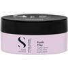 Alfaparf Milano Semi di Lino Funk Clay 90 ml- Pasta modellante a base di argilla a tenuta forte per tutti i tipi di capelli