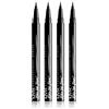 NYX Professional Makeup Eyeliner Epic Ink Liner Tonalità 01 Nero Waterproof Ultra Pigmentato Colore Intenso a Lunga Tenuta 24h con Punta Flessibile e Precisa Formula Vegana - 4 Eyeliner