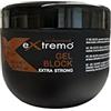 EXTREMO Intercosmetics Extremo - Gel Block per capelli Extra Strong, azione modellante, effetto capello lucido, 500 ml