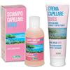 Natsabe Pacchetto Capelli SERES - 1 Shampoo Capillare Ristrutturante 200 ml + 1 Crema Capillare Superbalsamo 250 ml - Nutre e protegge + in OMAGGIO 2 Tisane Funzionali Viropa