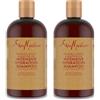 Shea Moisture SheaMoisture Intensive Hydration Shampoo per capelli secchi e danneggiati Miele di manuka e olio di mafura senza siliconi e solfati 2 x 384 ml