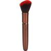 FILFEEL Pennello per Trucco Elettrico Pennello Cosmetico Regolabile a 10 Marce per Donna (Testa obliqua marrone)