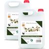 Vitacab Gel Doccia e Shampoo 2 in 1 White Tea Harmony - Confezione da 2 Flaconi da 5 Litri, Detergente Corpo e Capelli Profumato, Azione Delicata, Uso Quotidiano