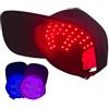 shjxi Stimola il cuoio capelluto e riduce lo spargimento, berretto per la crescita dei capelli, cappello a LED a infrarossi, promuove i capelli più spessi, design leggero, per la prevenzione 'alopecia,
