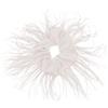 HUANIZI Elastico per capelli con piume di struzzo peloso copricapo decorativo copricapo elastico accessorio per capelli in struzzo peloso