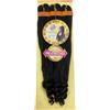 Ser Mulher GODDESS CURL BRAID Extension- Extension per treccine afro Pre-Stretched con ricciolo 70CM, 240GR (2 Natural Black)