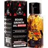 UrbanGabru Beard Booster Growth Oil for Men | Enriched with Natural Herbs & Jadibuti (60 ml) | Paraben Free | Fills Patchy Beard | For Thicker & Longer Beard | Ricco in Vitamine & Omega 3, 6, 9