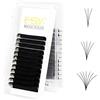 EMEDA Ciglia Finte Ciuffetti Estendere le Ciglias 8-16 Mm Cluster Lashes Individuali Naturali Fluffy Per Principianti Ciglia