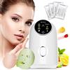 scosao Macchina per la Creazione di Maschere per il Viso, Macchina per Maschera Viso Facciale Fi-da-te collagene e Frutta e Verdura, con controllo Smart Touch per la Cura della Pelle SPA