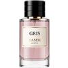 YAMM Genève - Gris | Estratto di profumo 50 ml | Fragranza mista uomo e donna | Agrumi, rosa e patchouli | note cipro, legnose & ambra | Lusso & Lunga tenuta
