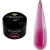 Crystal Professional Builder Gel 30 ml | Unghie in gel con effetto vitrage e finitura simile al vetro, gel per unghie per estensioni creative con effetto profondo, gel strutturante per unghie, rosa 006